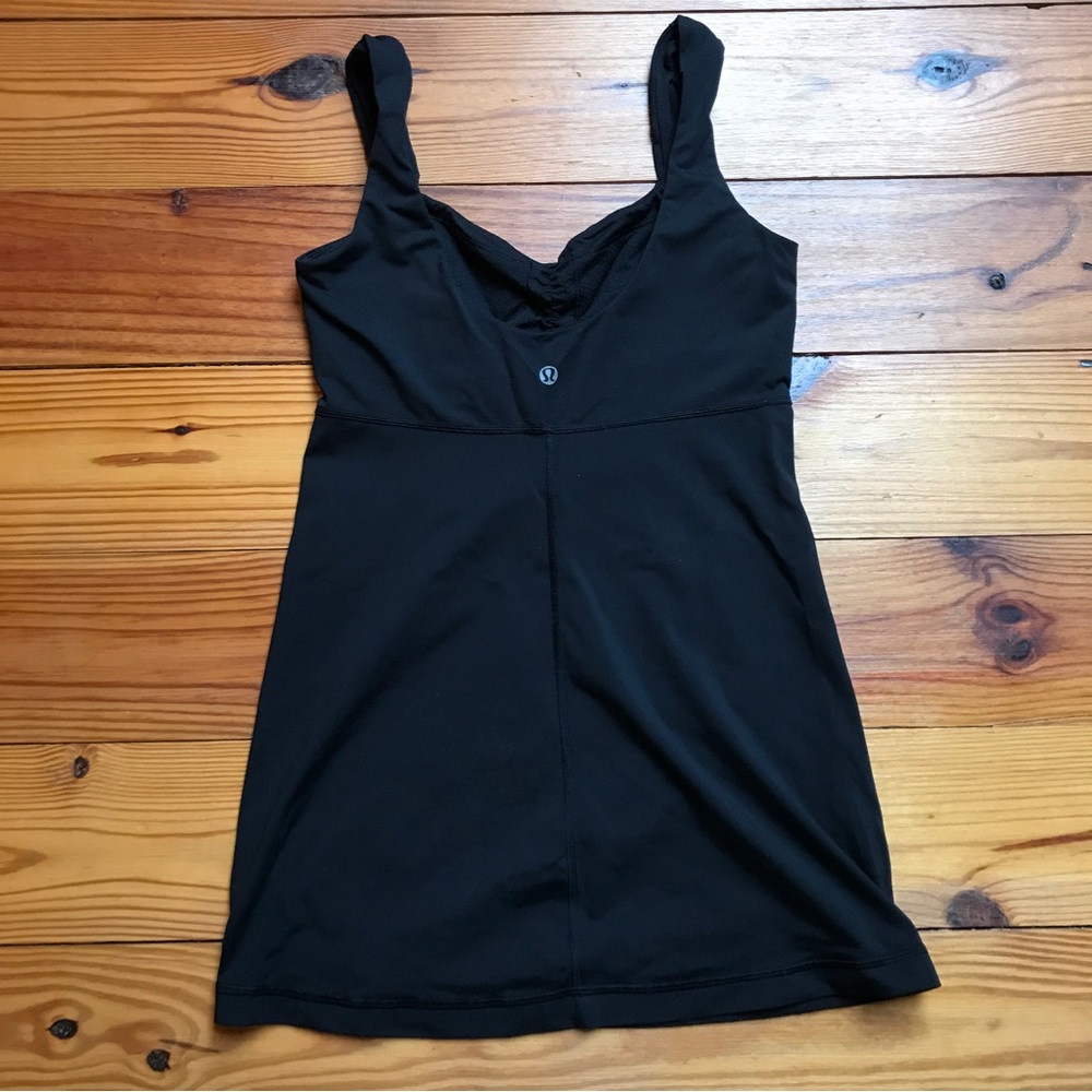 Lululemon Black Crossback Tank Top, EUC, 8 - Picture 6 of 13